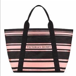Victoria’s secret sparkle tote bag